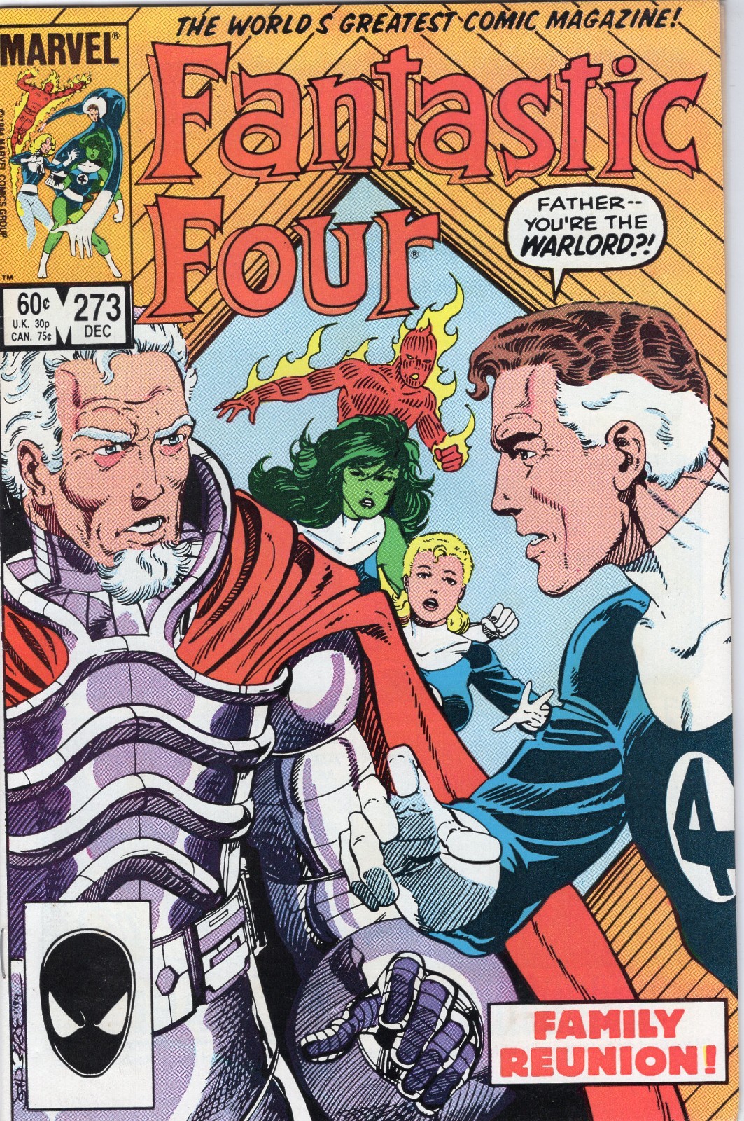 Fantastic Four #273 Marvel Comics 1984 NM-