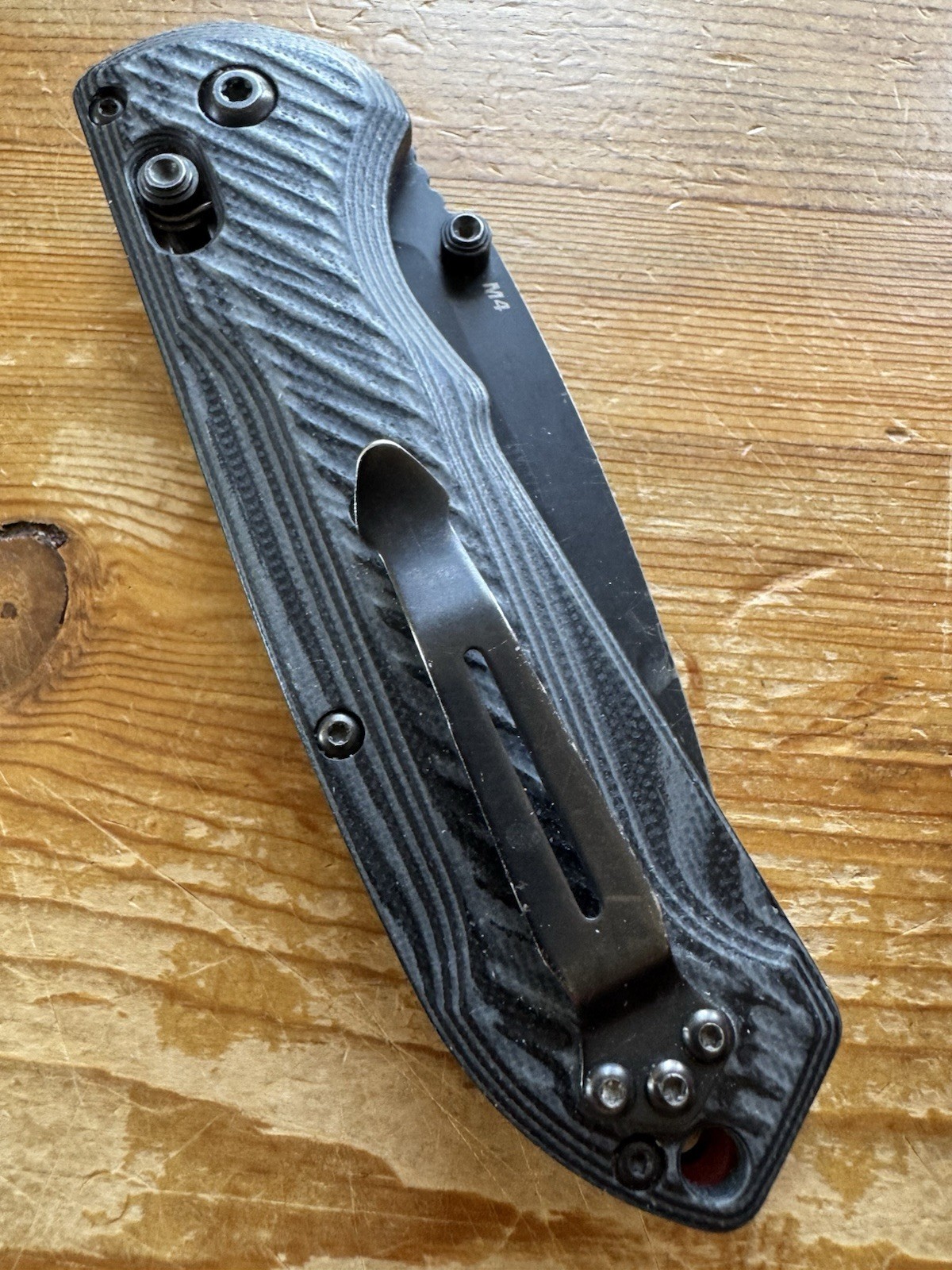 Benchmade 560BK-1 Freek Folding Knife CPM-M4 Black Blade G10 Handle AXIS EDC