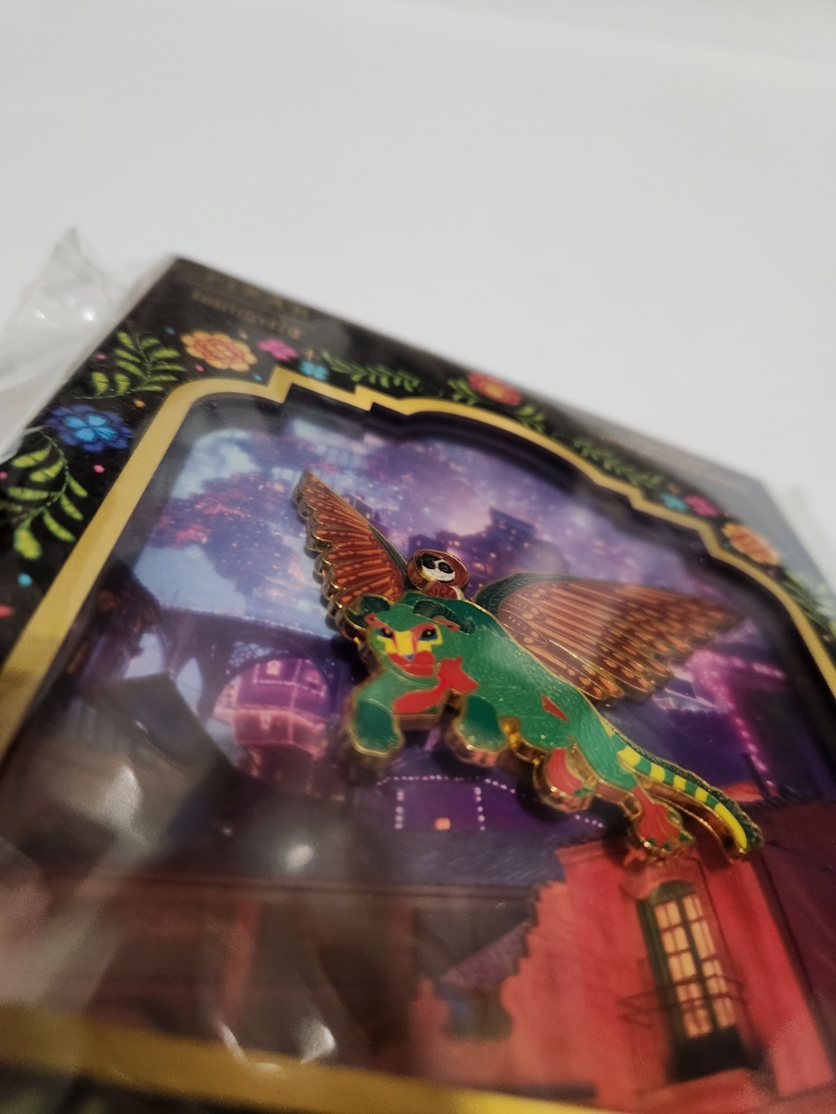 Disney Loungefly Coco Jumbo Pin New in Box Limited Edition 3″ Moveable Wings