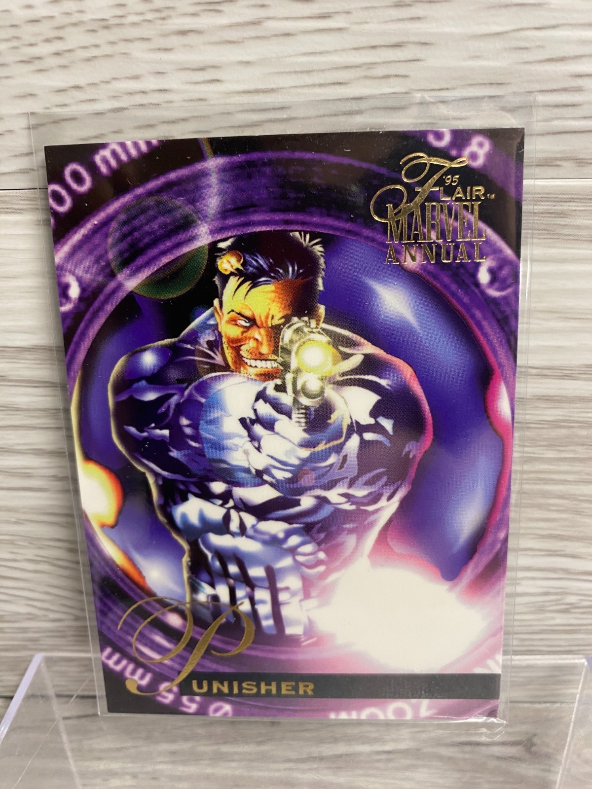 1995 Flair Marvel Annual – #142 Punisher Suicide Run