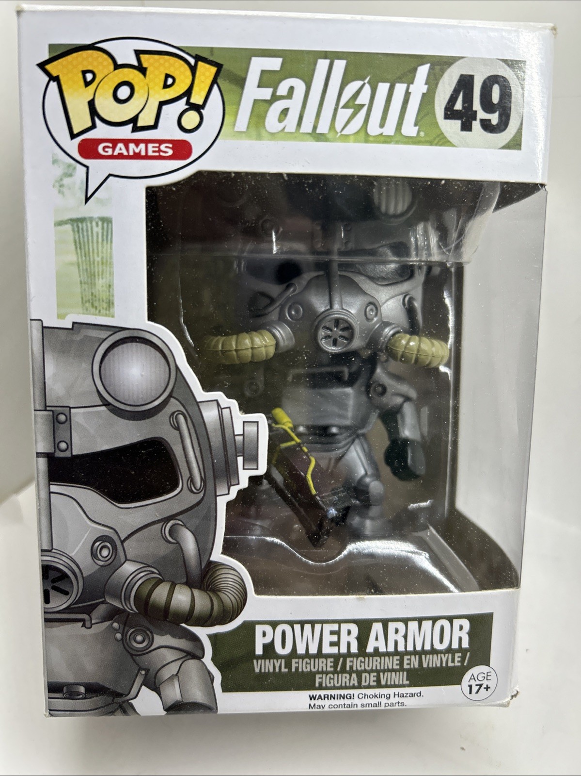 Funko Pop! Vinyl: Fallout – Power Armor – (GameStop) #49 Figure W/Protector