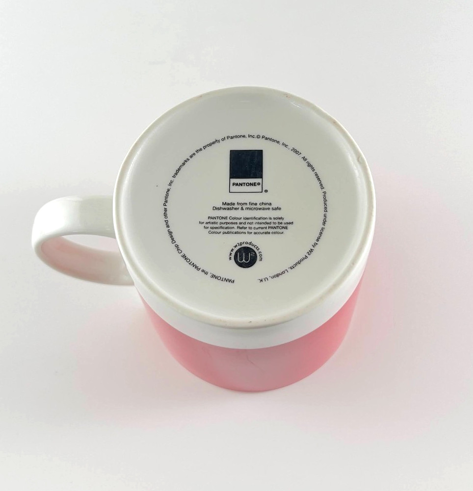 Pantone 186-C Red Coffee Mug 13 oz Limited Edition Fire Engine Red
