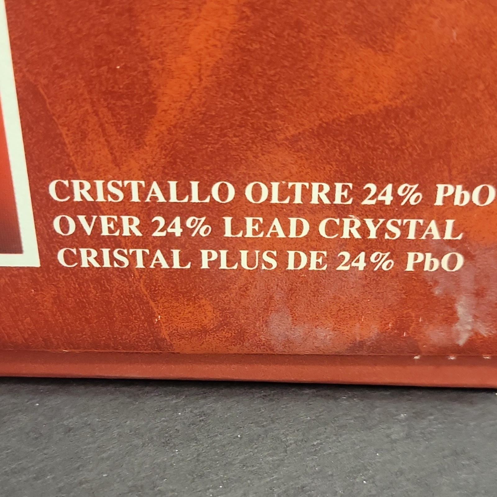 RCR Royal Crystal Rock Impero Lead Crystal Whiskey Glasses Set of 6, 11 oz