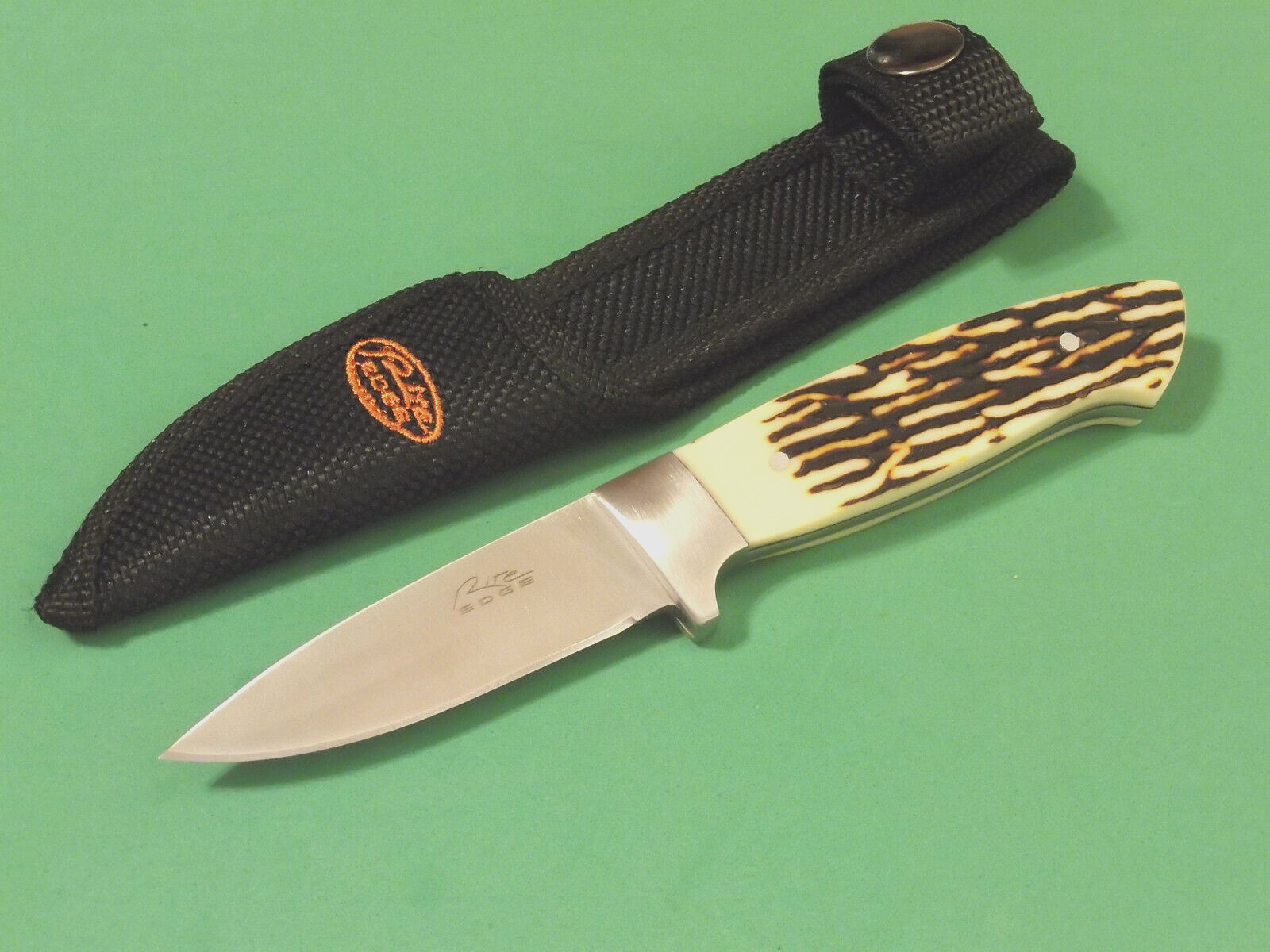 Rite EDGE 211408 DEER HUNTER Small full tang fixed blade knife 6 3/8″ overall