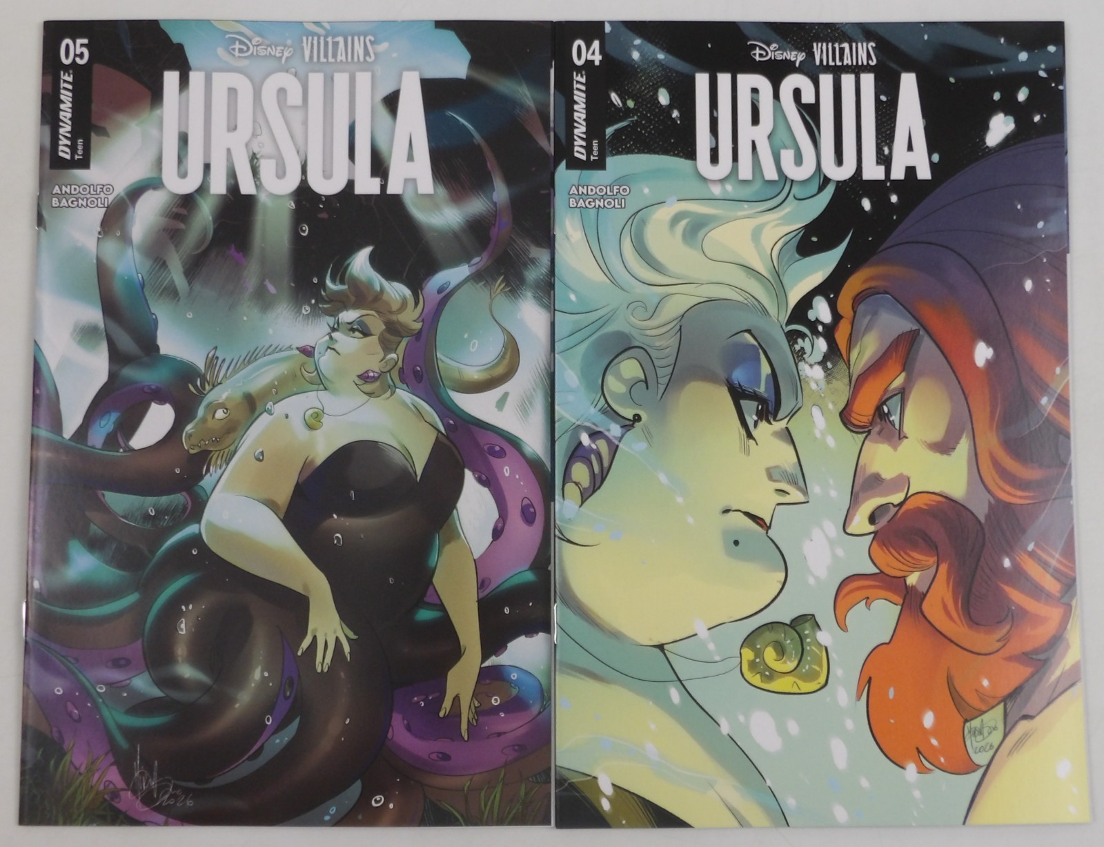 Disney Villains: Ursula #1-5 VF/NM complete series Little Mermaid Spin-Off 2026