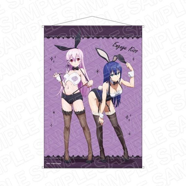 Engage Kiss tapestry Kisara Ayano bunny ver. size B2 51.5 (20″) × 72.8cm(28.6″)