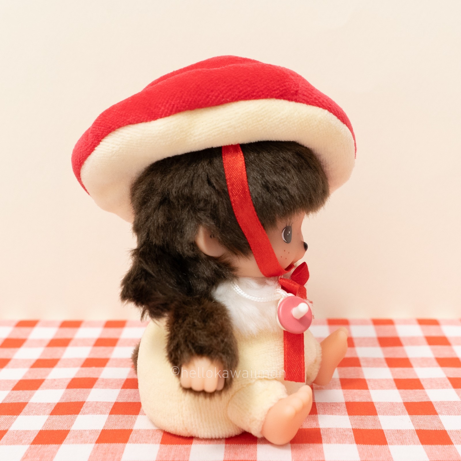 Mushroom Bebichhichi Baby Monchhichi Plush Doll Sekiguchi