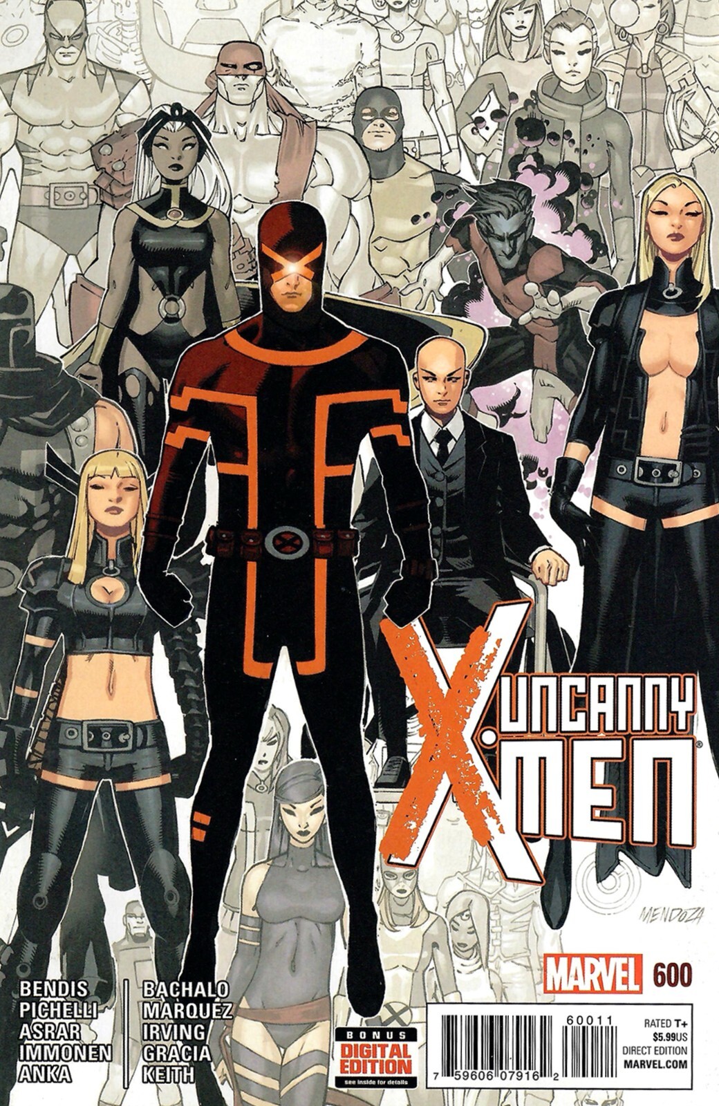 Uncanny X-Men #600 (Marvel Comics January 2016)