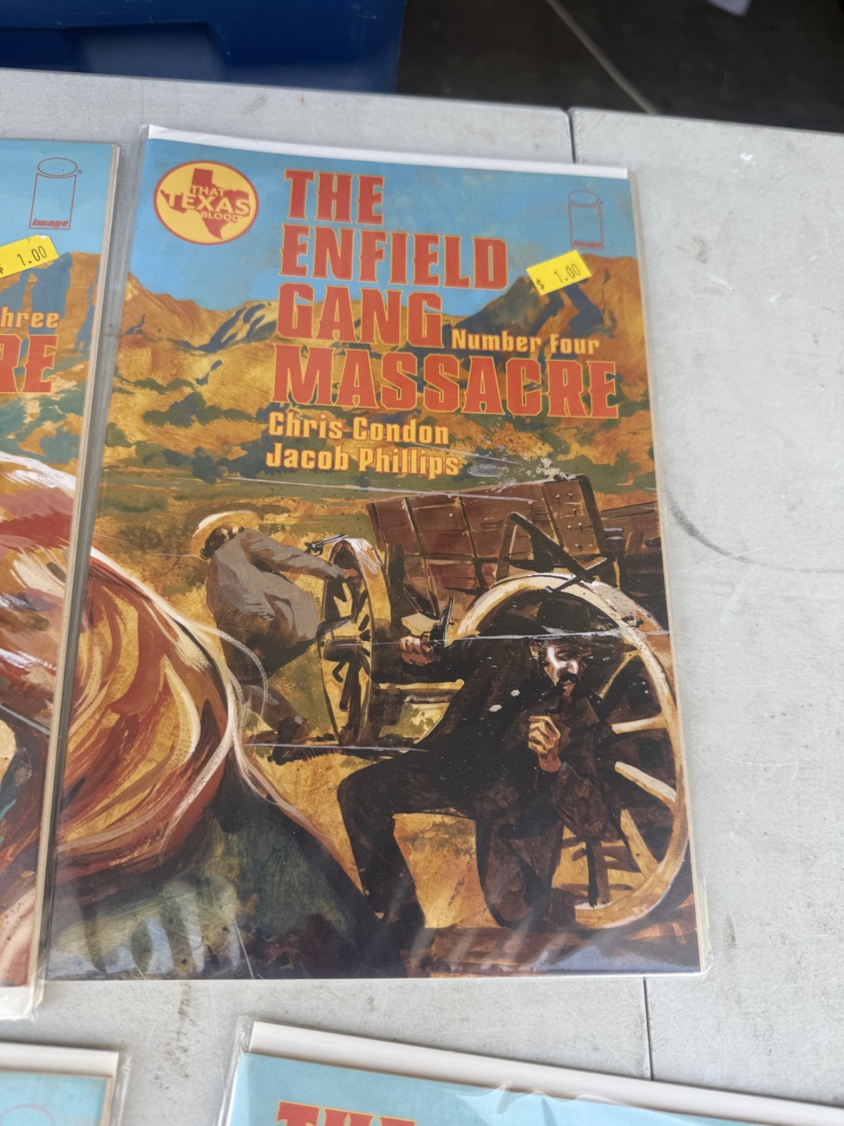 The Enfield Gang Massacre (Image Comics Malibu Comics 2024) 3,4,5,6 YT17