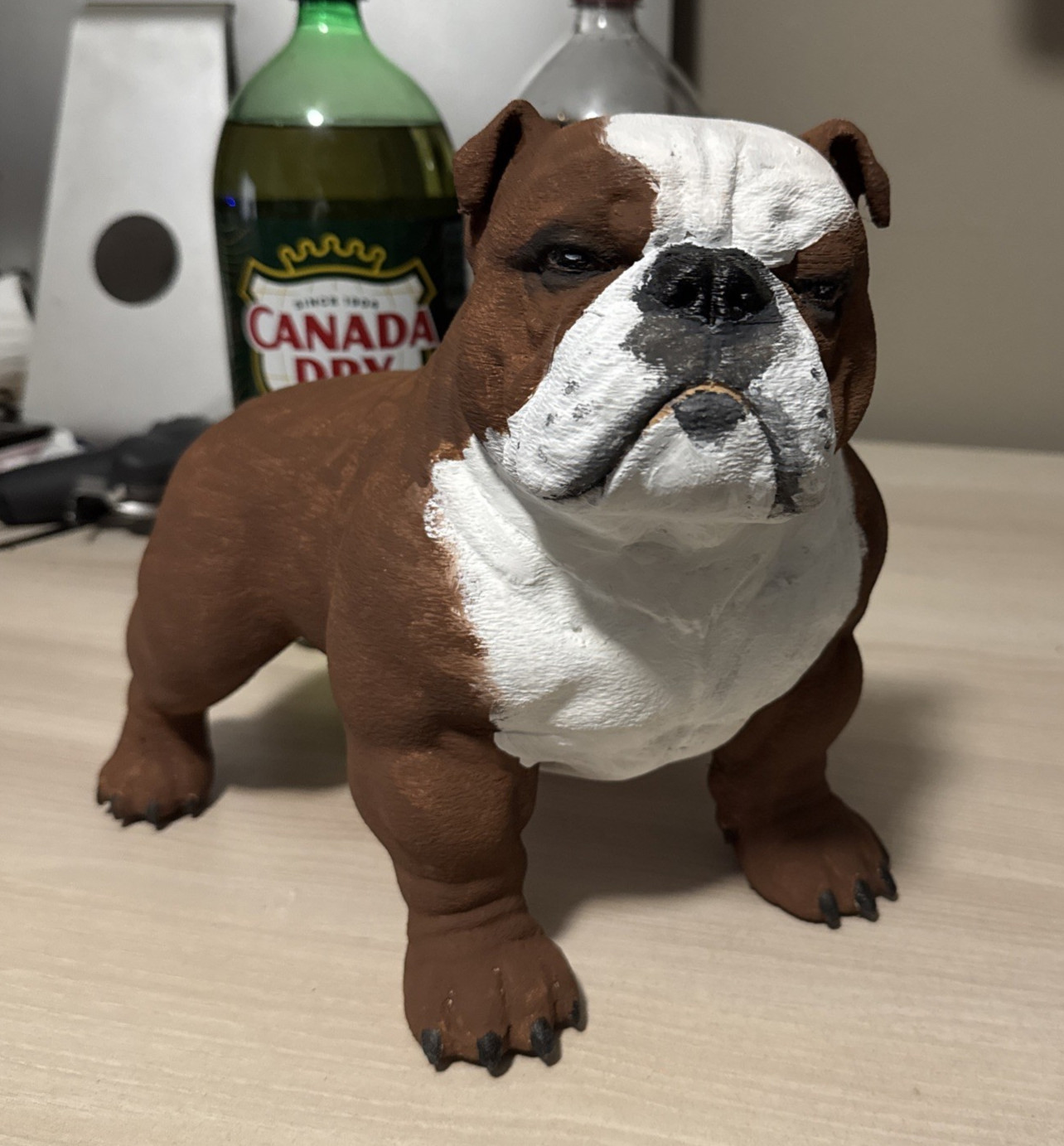 Bulldog Figurine 11L X7W X9.3/4HIGH inches
