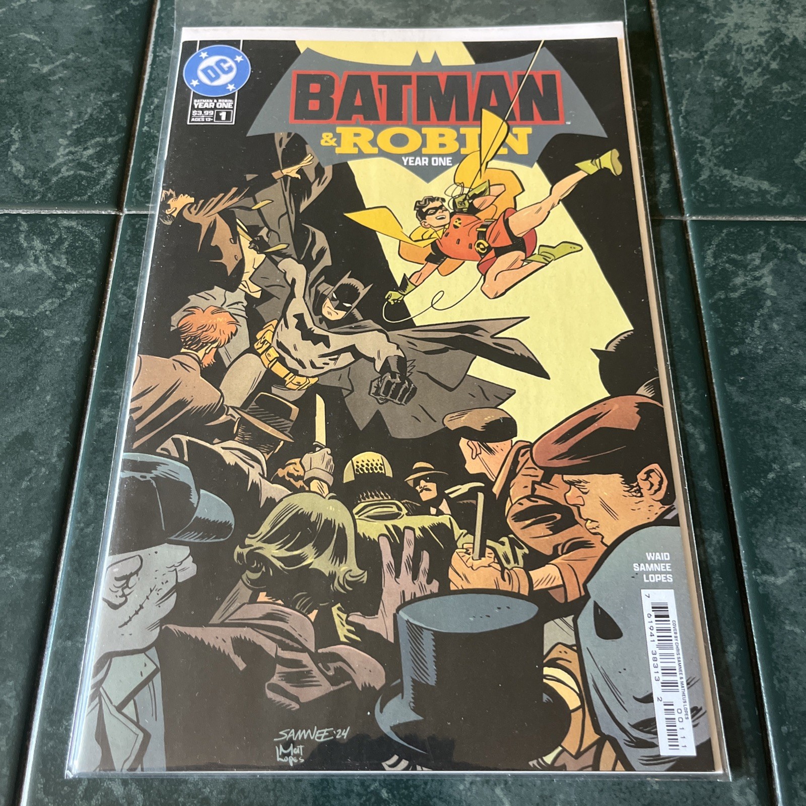 Batman & Robin: Year One #1 (1st Print) NM DC Comics Mark Waid Chris Samnee