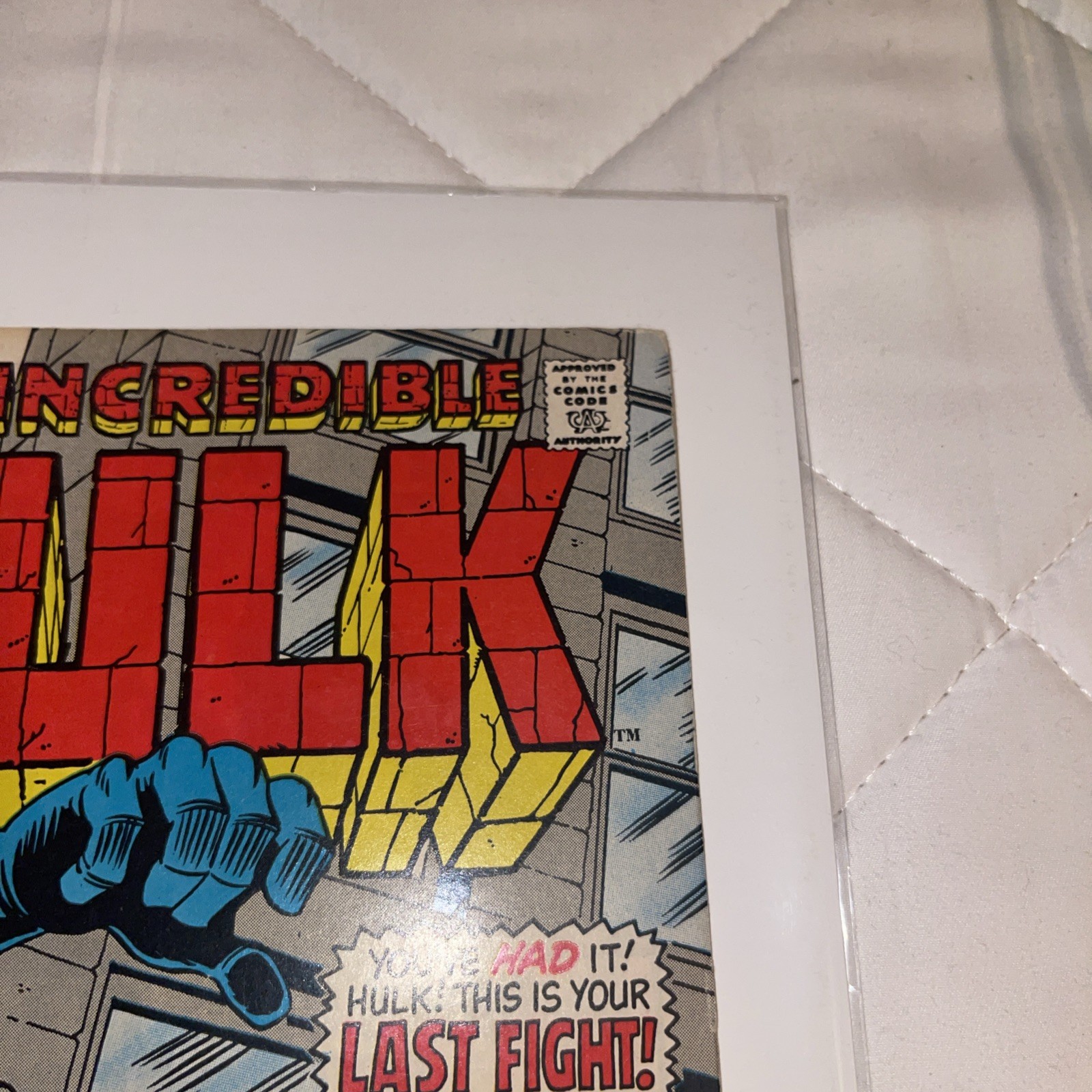 The Incredible Hulk #122 VF 1969 Hulk vs Fantastic Four Herb Trimpe🔥🔑!!!