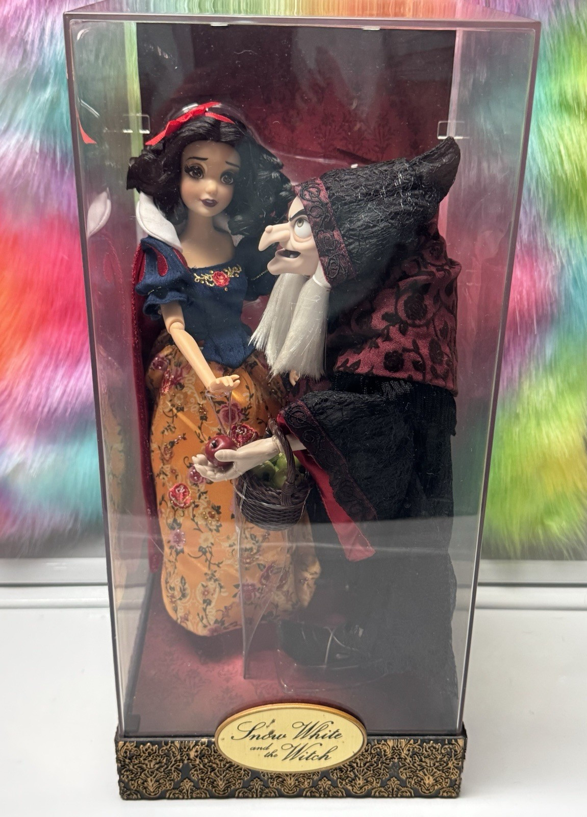 Disney Store Fairytale Designer Collection Snow White & The Witch- Display Box
