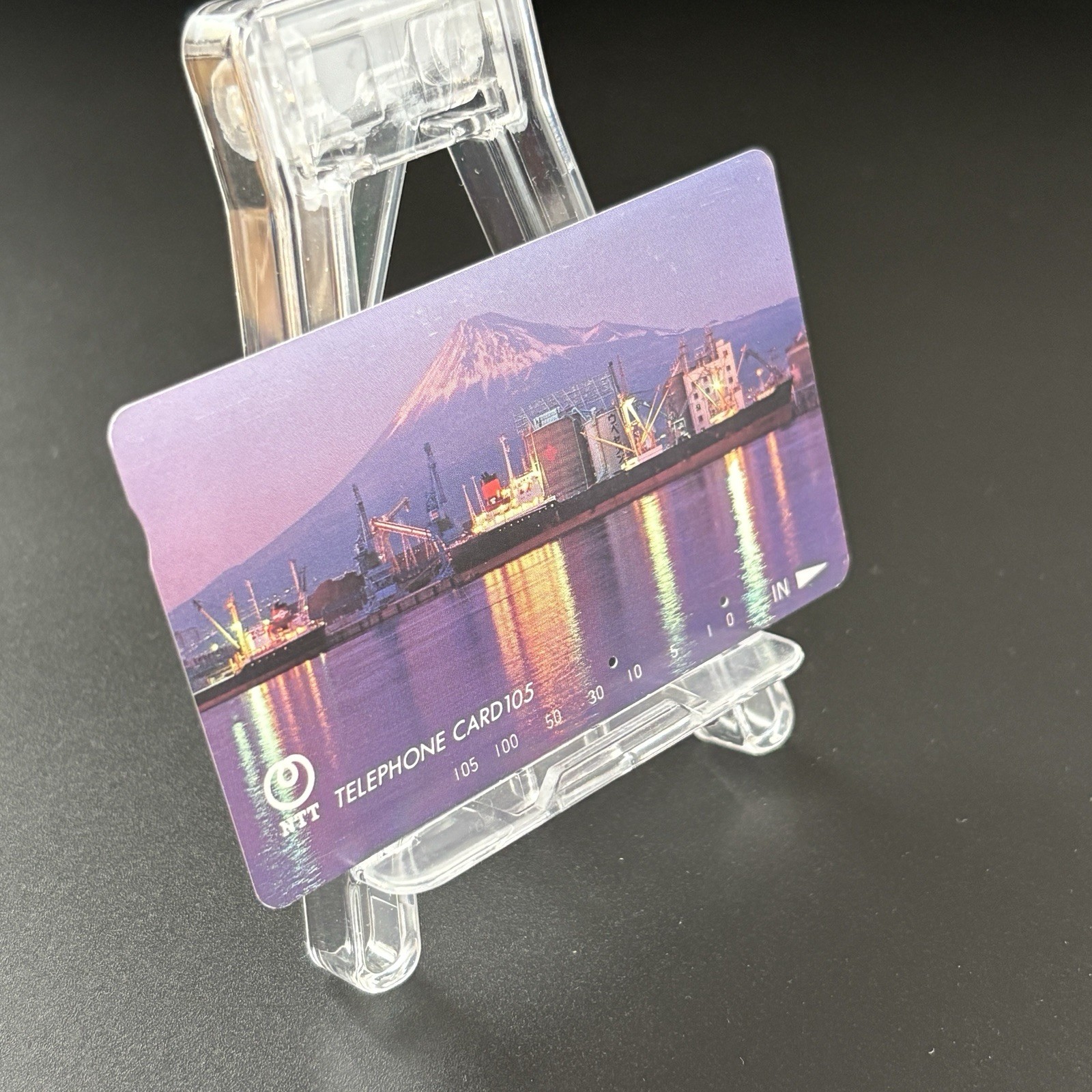 ”Mt. Fuji” telephone card collection views of Japan NTT Beautiful M686