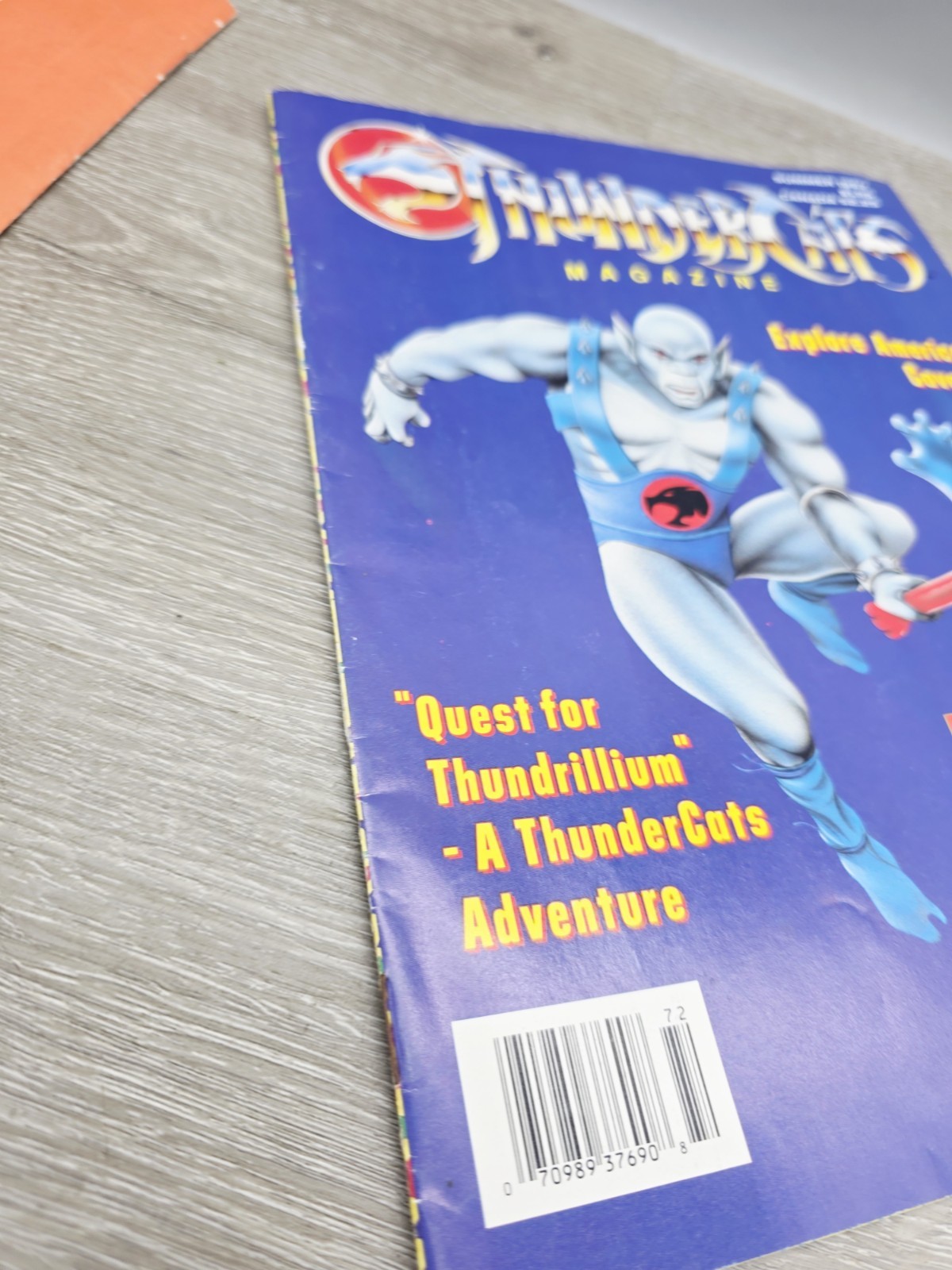 THUNDERCATS Magazine Fall 1987 #4 Cheetara Summer 1997 Panthro No Posters