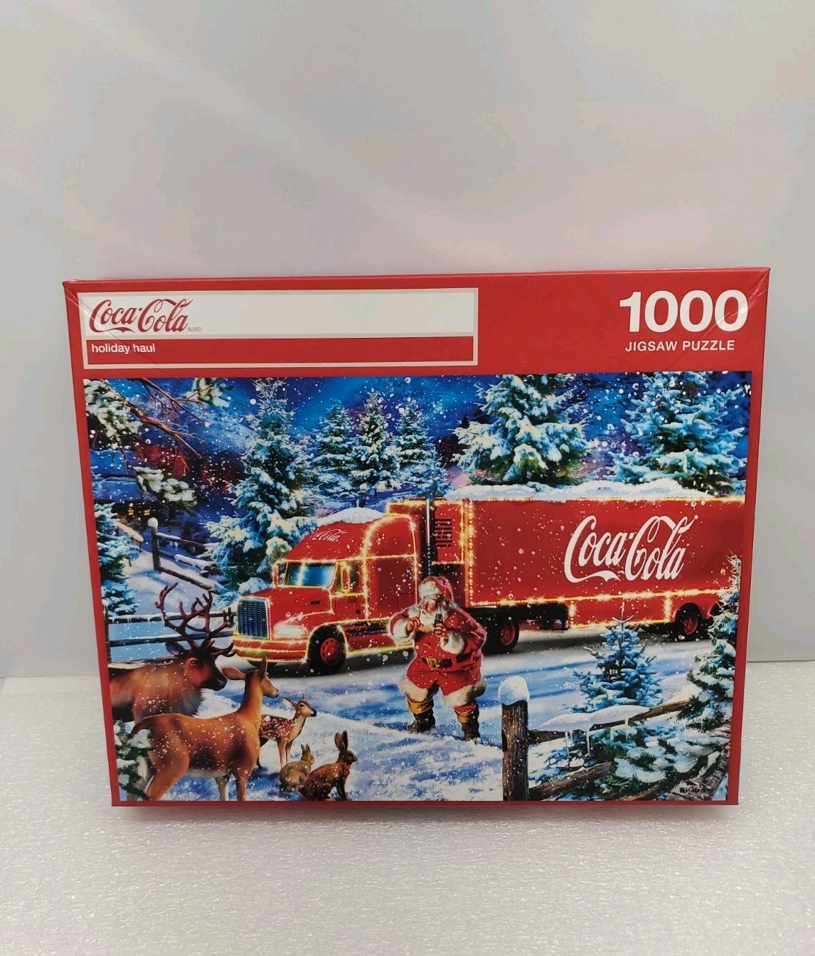 Coca-Cola Holiday Haul Christmas Jigsaw Puzzle 1000 Pieces New Sealed