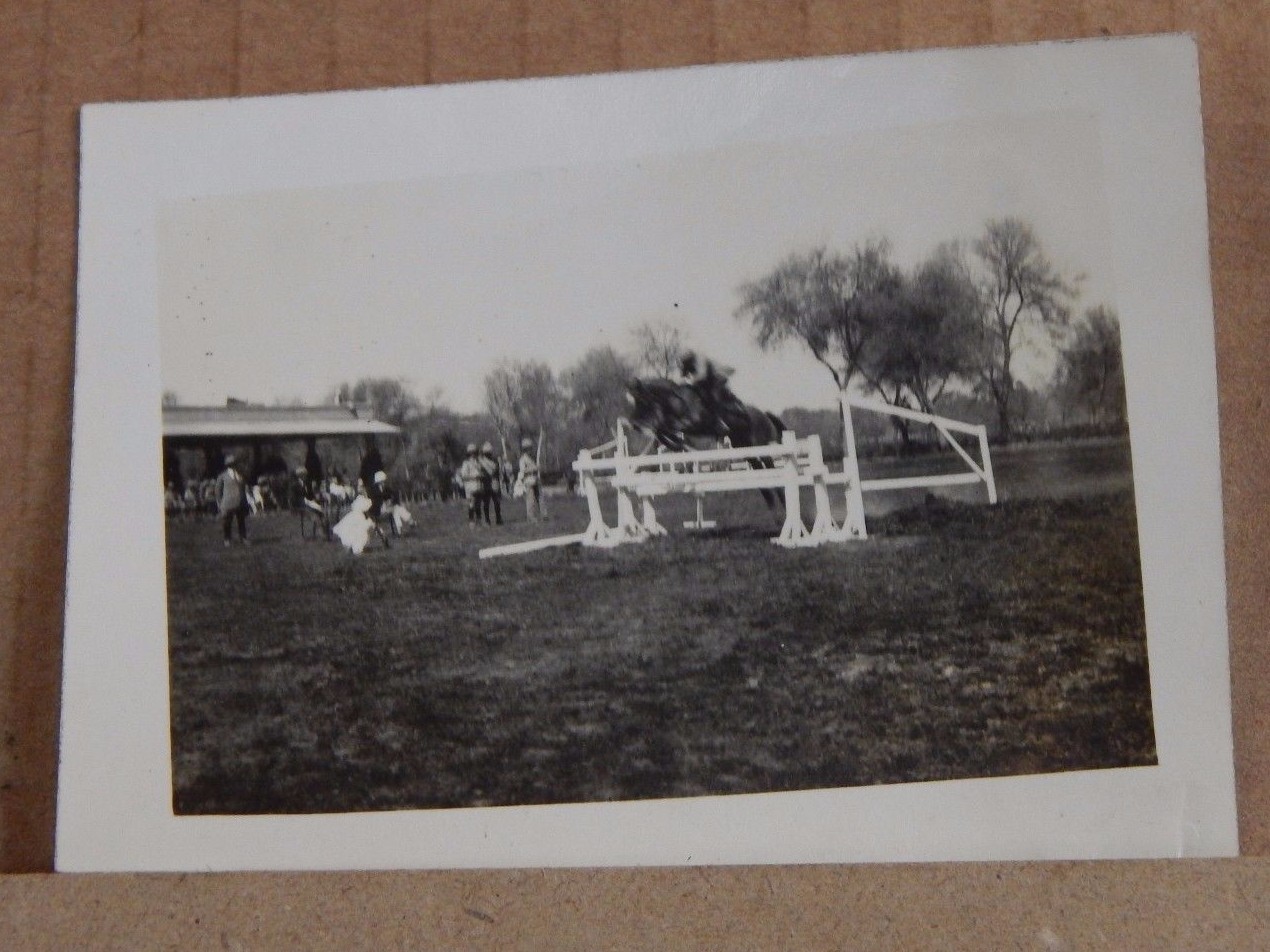 Photograph India 1920’s Show Jumping Lahore British Empire