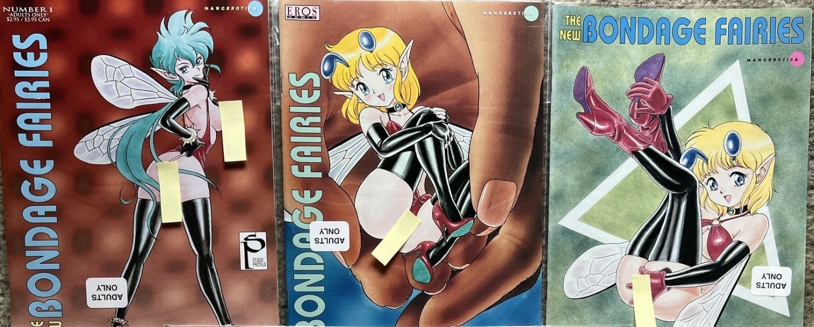 The New Bond Fairies #1 #2 #3 Lot