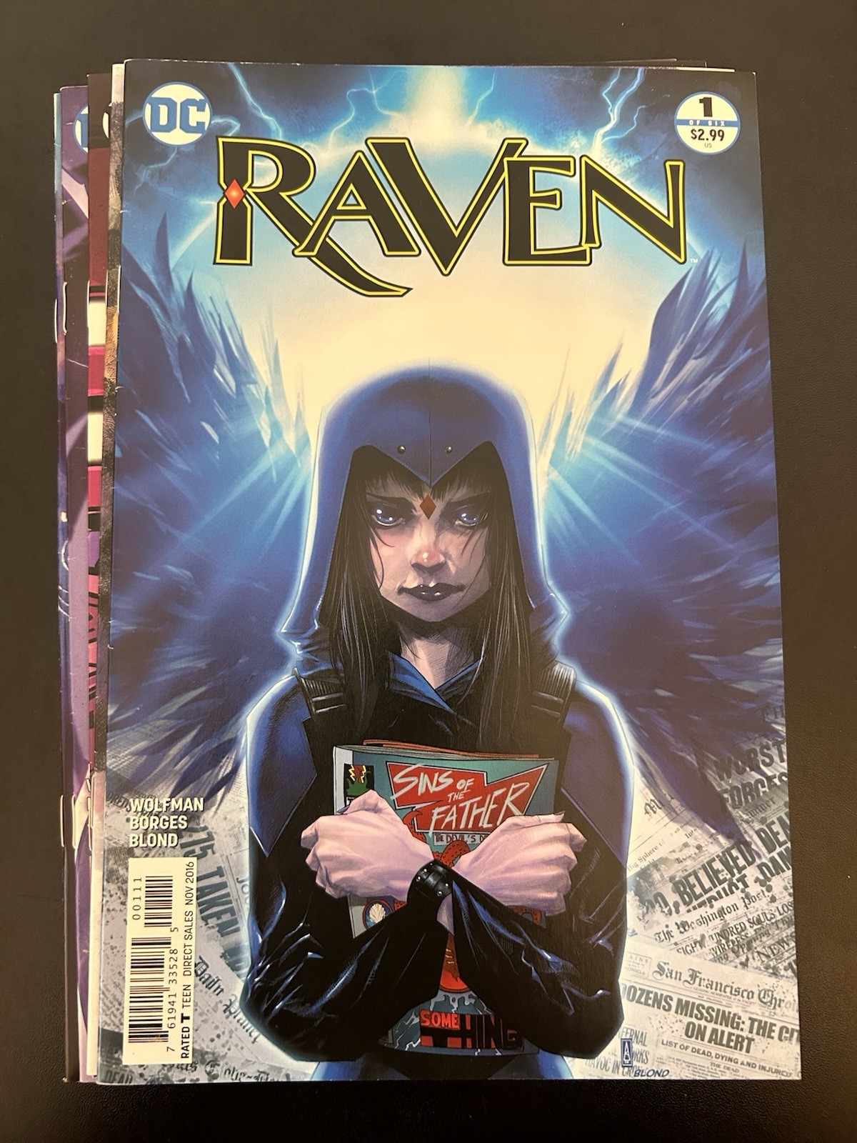 Raven #1-6 Complete Mini-Series DC Comics 2016 Marv Wolfman VF Teen Titans
