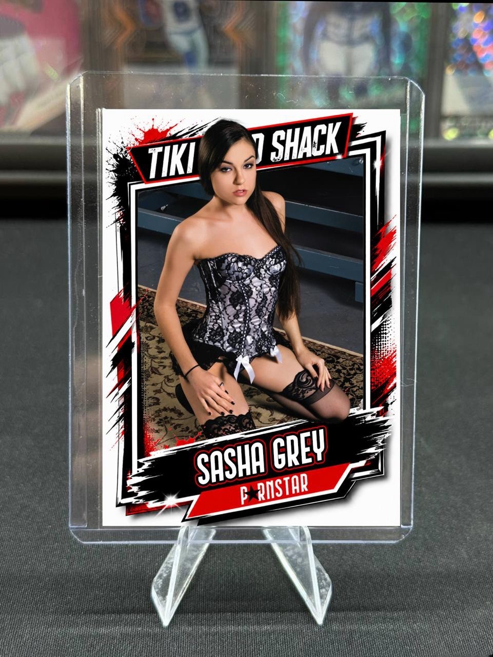 Sasha Grey Adult Card Tiki Card Shack Limited SP Card 001