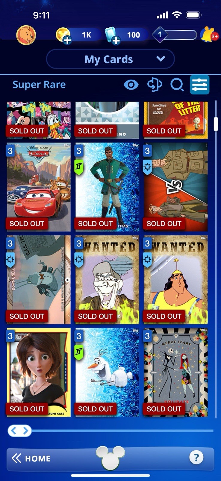 Topps Disney Collect Digital 2020 – 2021 Cards