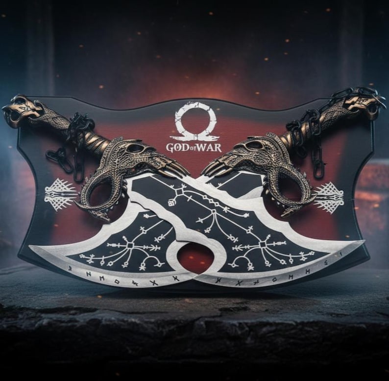God of War Blades | Chaos Replica | Twin Blades Special 2026 Gift For Him,,