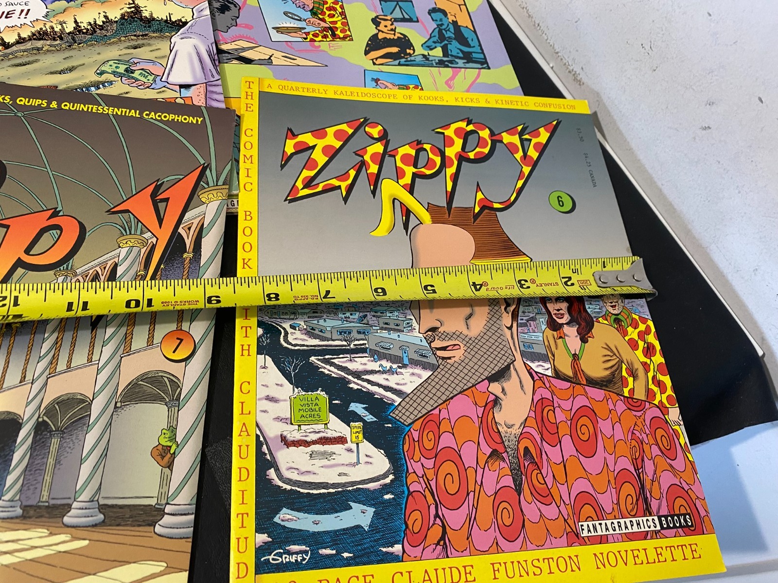 Zippy Comic Book lot Comics BILL GRIFFITH Fantagraphics Stories collection