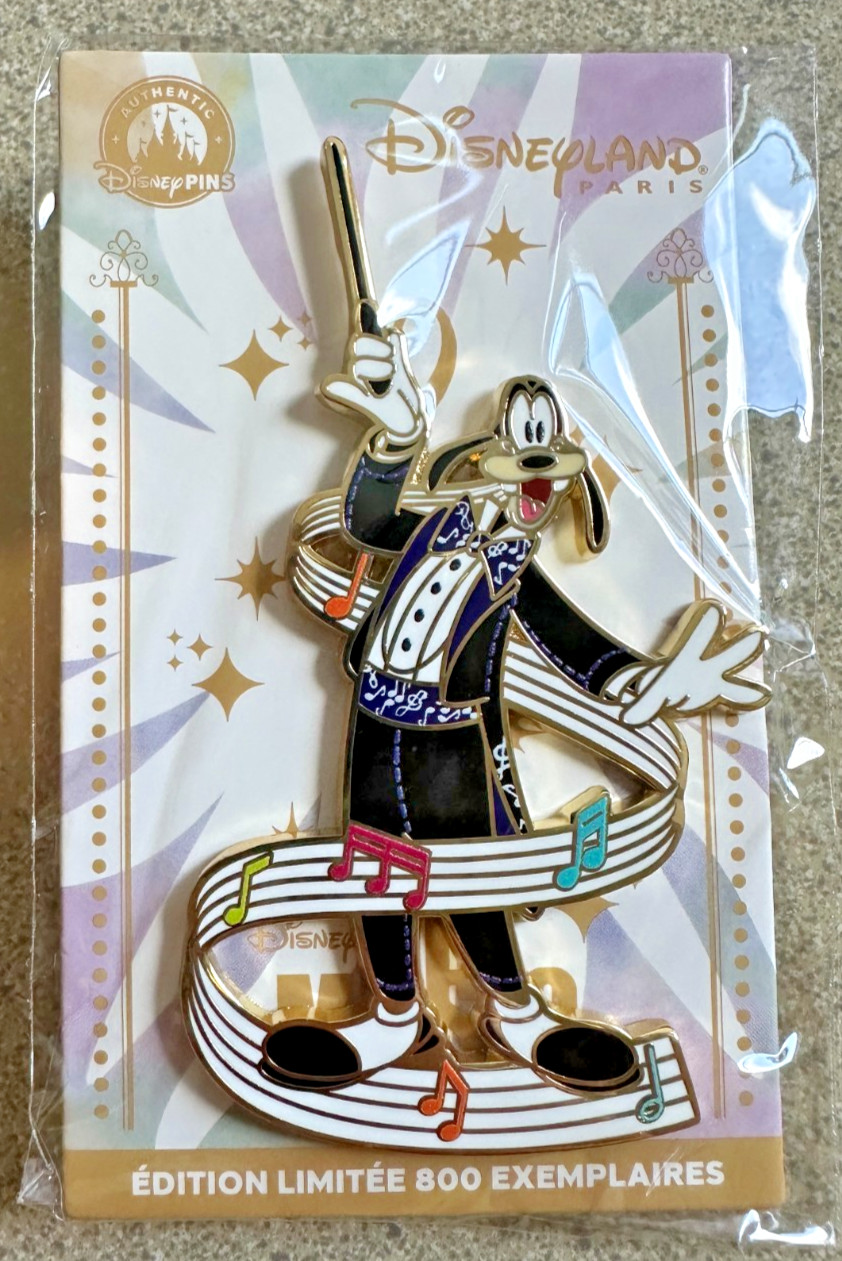 DISNEY PIN MUSIC FESTIVAL GOOFY DISNEYLAND PARIS IMAGINARY ORCHESTRA