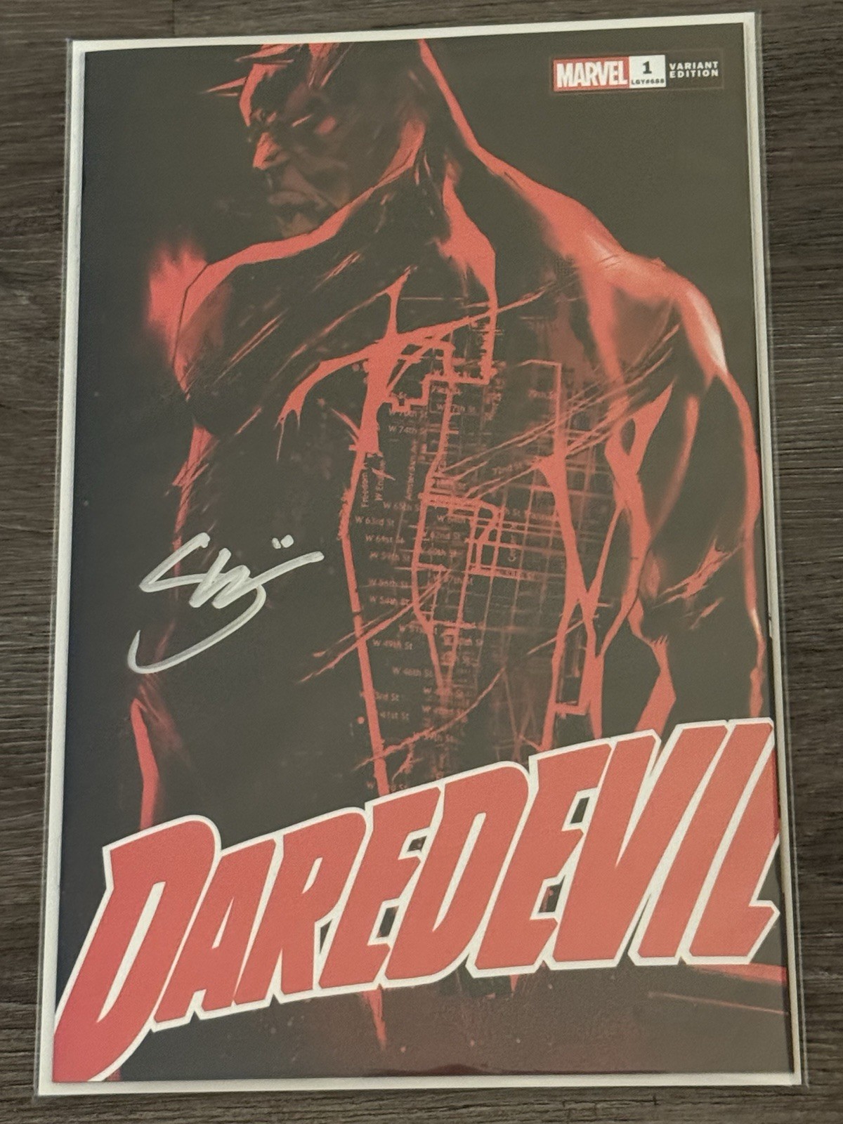 Daredevil #1 – Jock Variant Signed By Stephanie Phillips w/COA LTD • (2026) NM/M