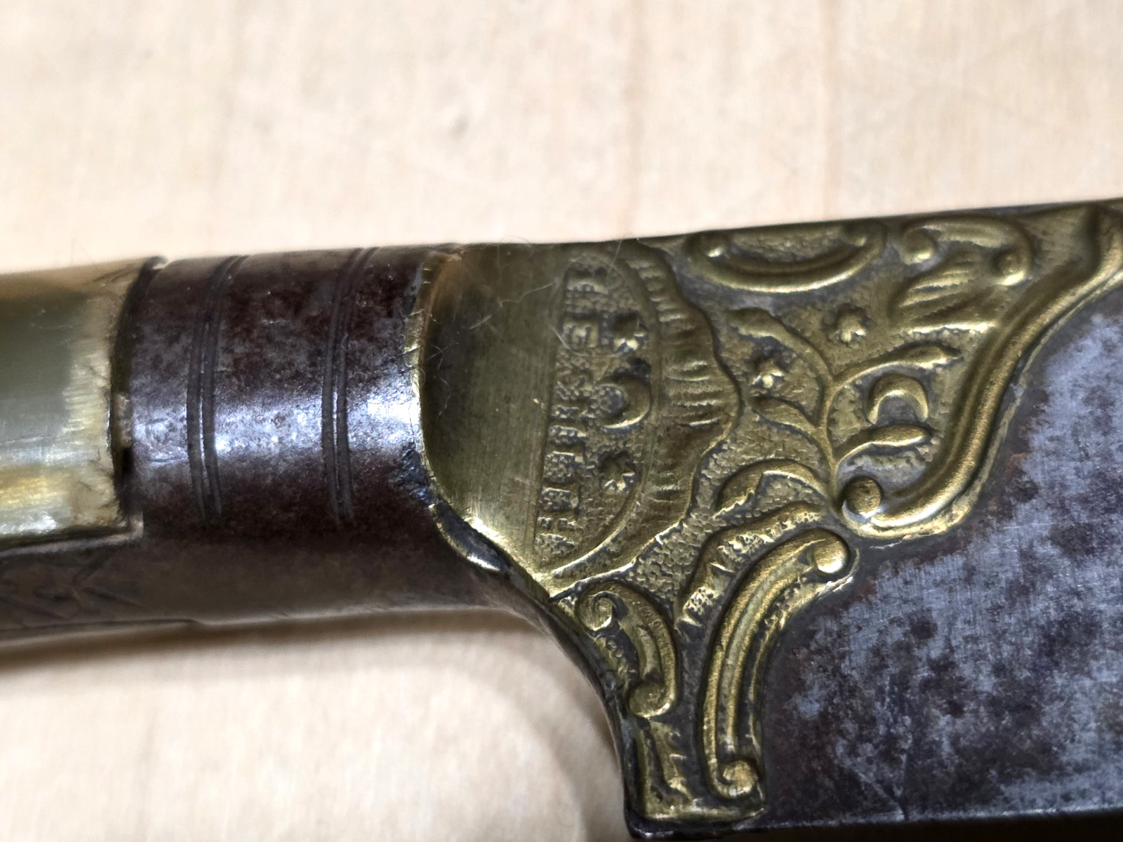 Rare Ottoman Turkish Yataghan Sword – Signed Y.F SHYTH Imperial Unit Khedivate