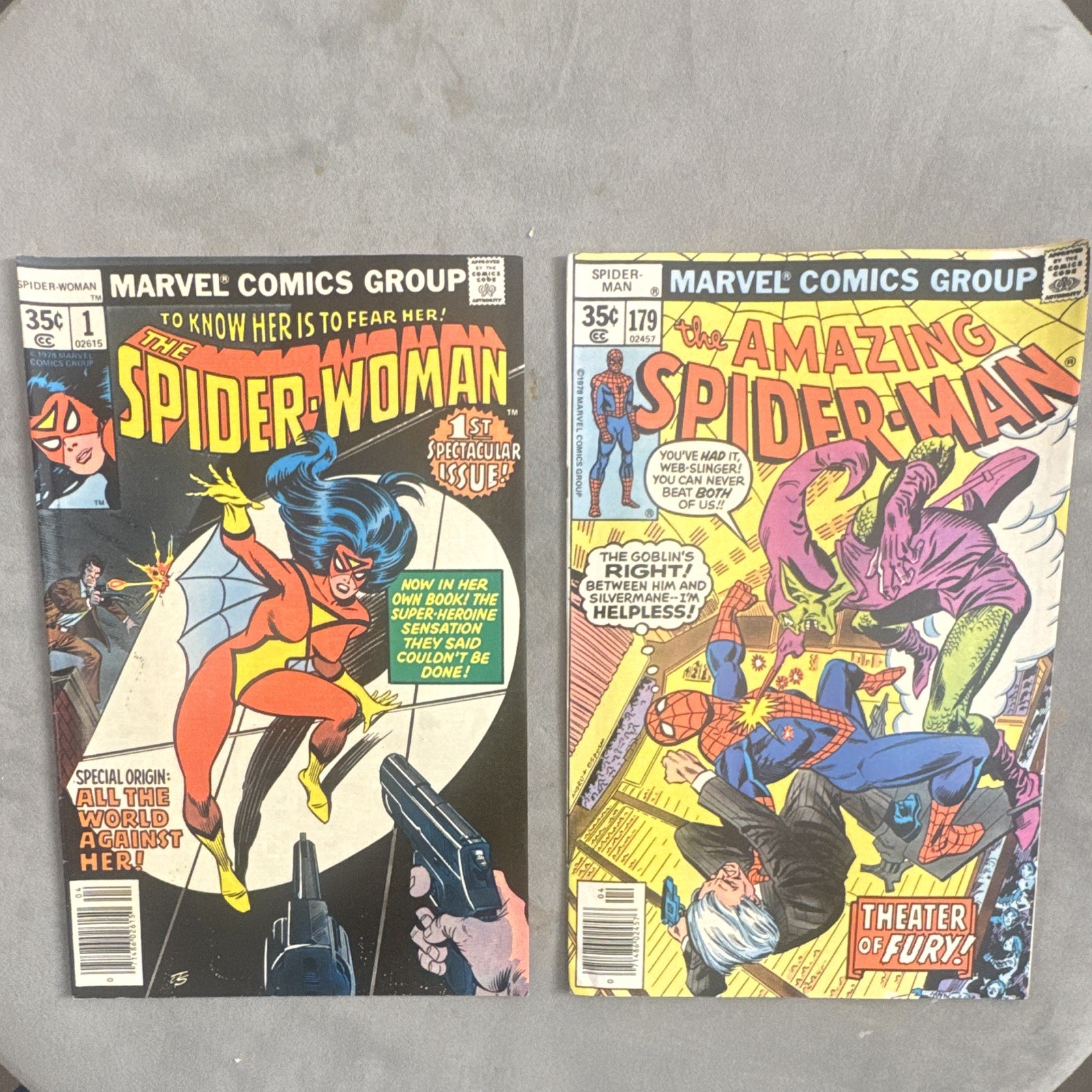 Marvel Comics Group Bronze Age Comic Book Lot Spider-Woman ASM Defenders FF