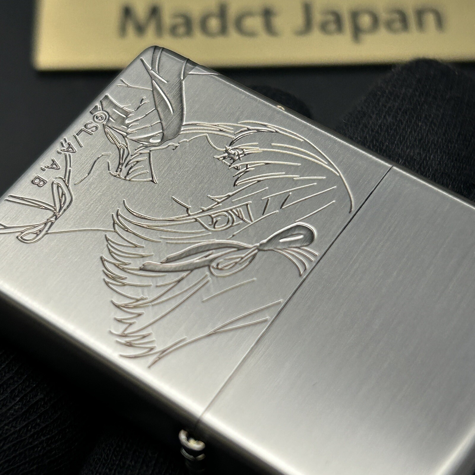 Zippo Oil Lighter Lycoris Recoil Chisato Takina Silver Brass Regular Japan Anime