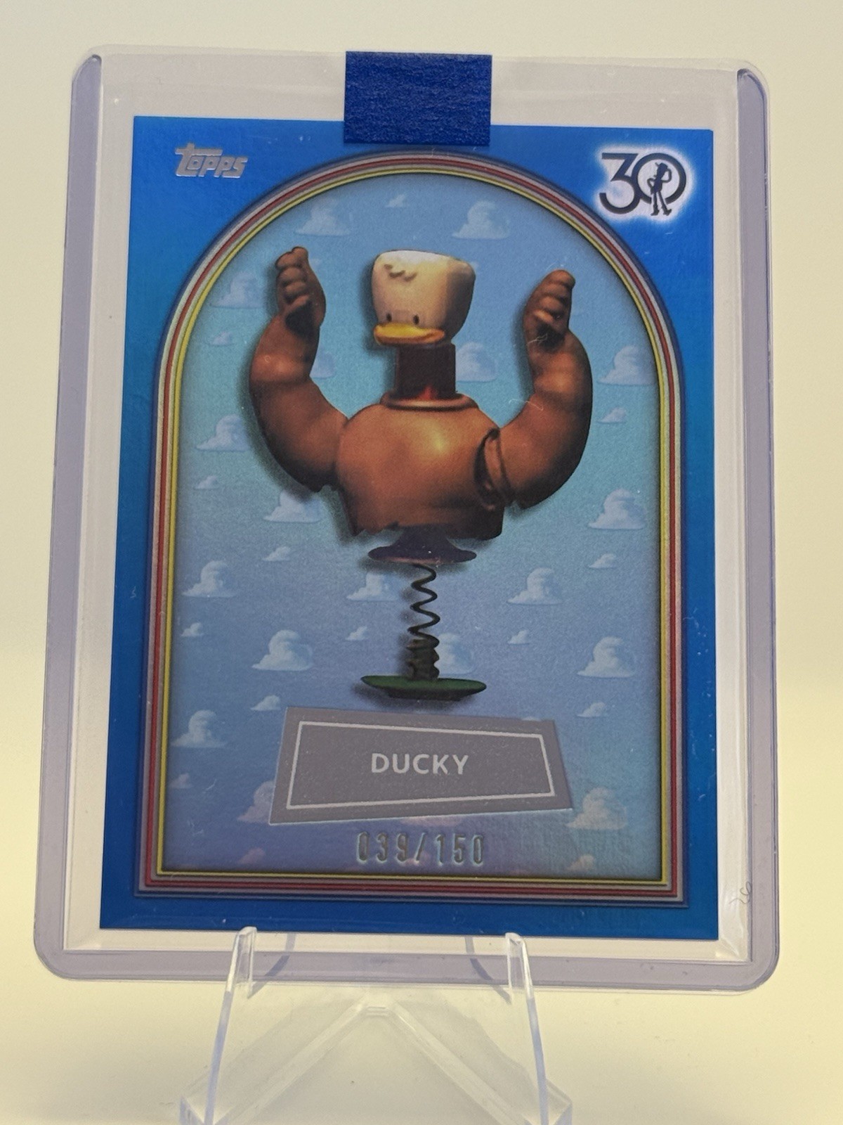 Topps Toy Story Pixar 30 Years & Beyond Ducky Serial Numbered /150 #32