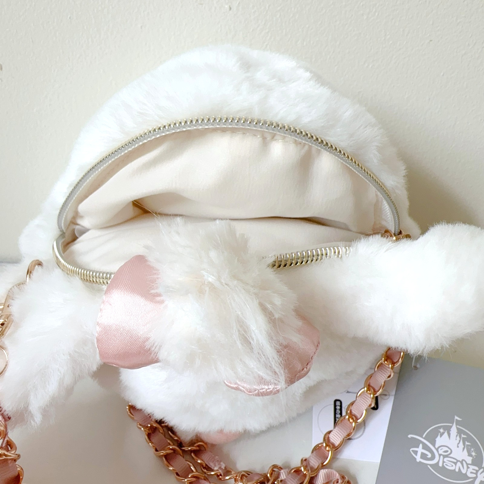 Tokyo Disney Store Marie Aristocats Plush Bag 2WAY Pochette Japan Limited NEW