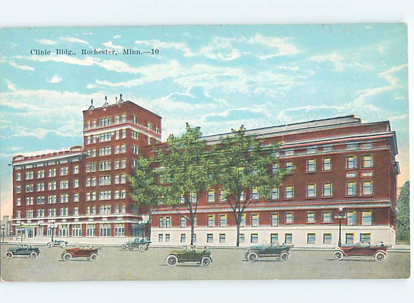 Unused Divided-Back BUILDING Rochester Minnesota MN hn9933