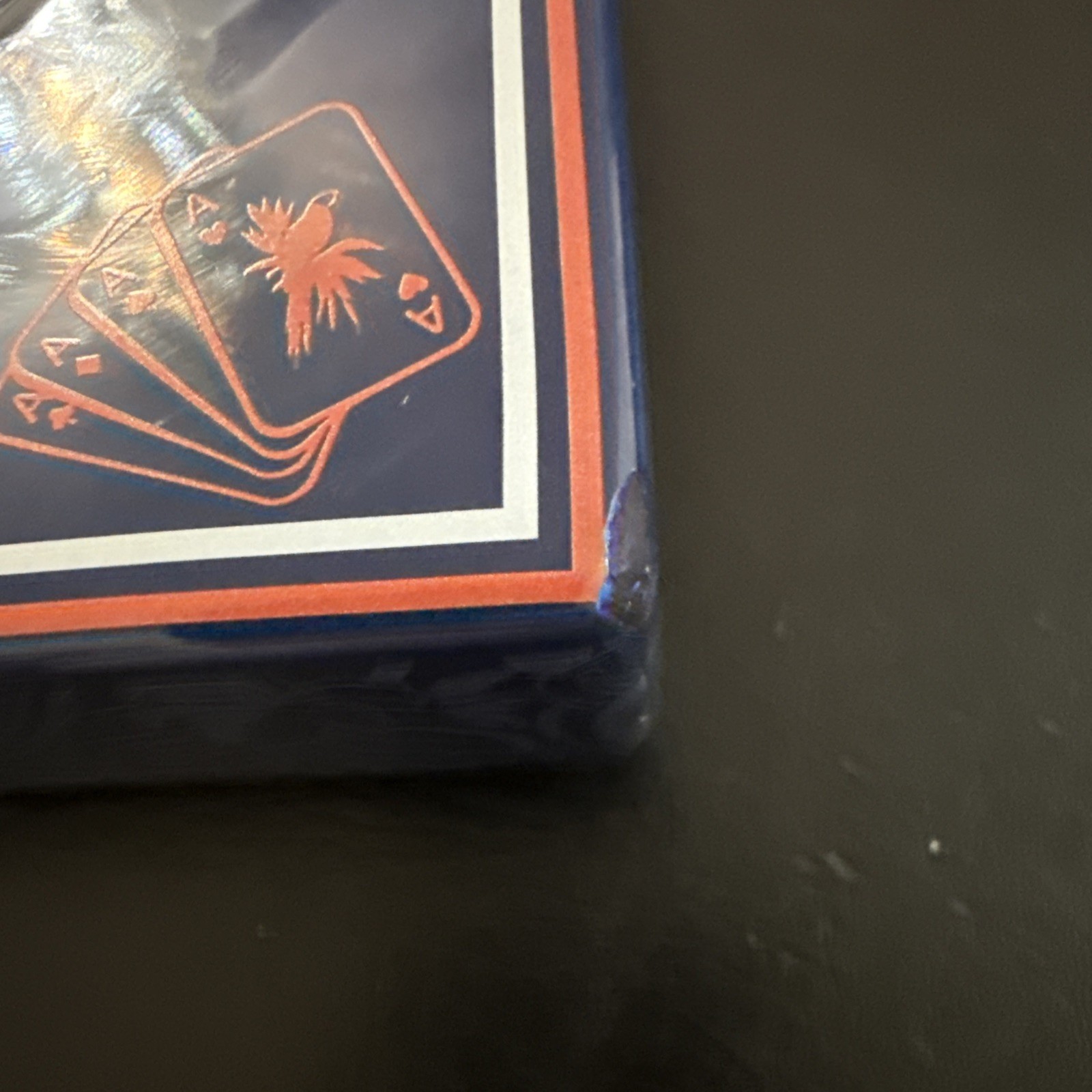 Tommy Bahama Stakes Are Fly Rectangle Ocean Deep Blue Cigar Ashtray ~ RARE