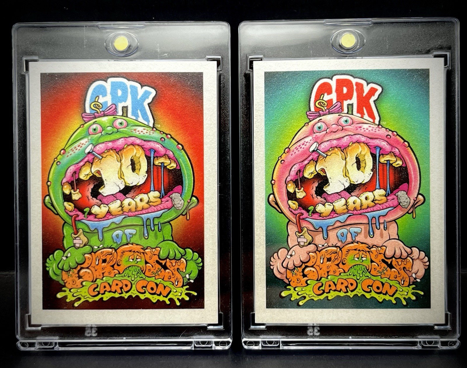 2026 GPK Get A Grip TOPPS Gross Con PROMO Card Set Signed By Artist Rory McQueen