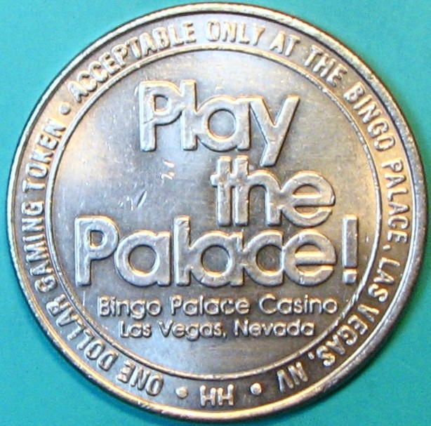 Palace. $1 Casino Token. Las Vegas, NV. J48.