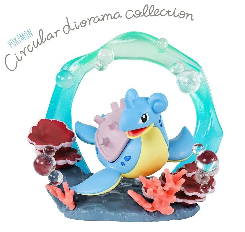 Re-ment Pokemon Circular Diorama Collection #2 Lapras Figure US Stock