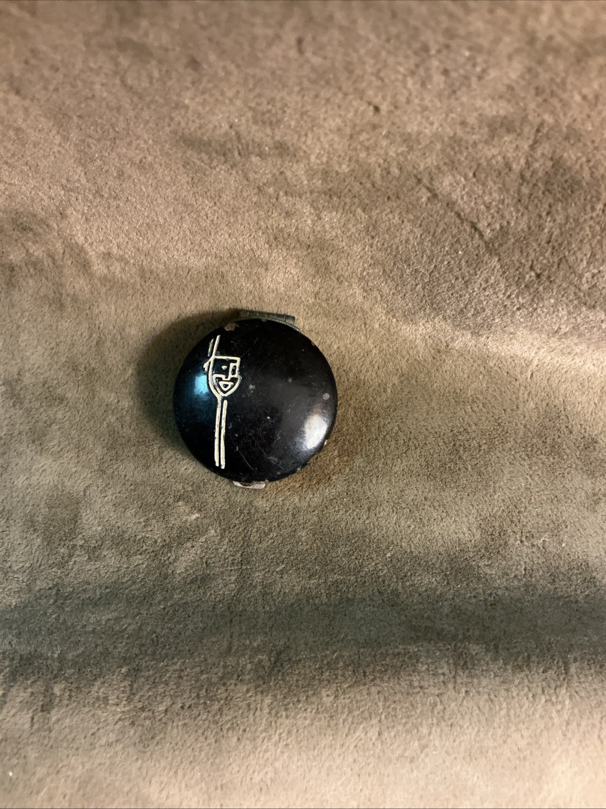 1930S Max Factor Eyeshadow Society Make Up Hollywood Enamel Metal