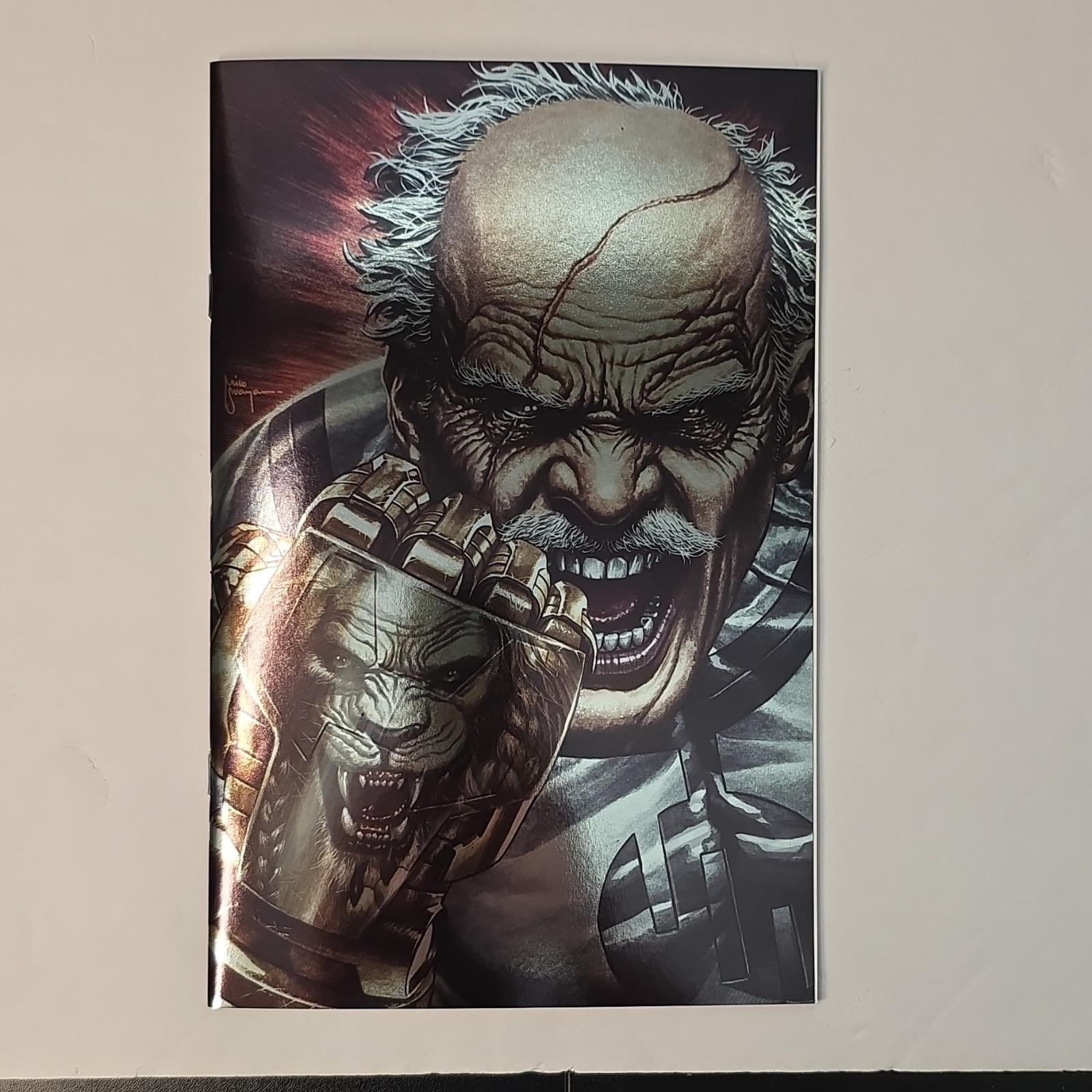 Invincible Battle Beast #7 Mico Suayan VIRGIN FOIL Ltd 500 Megacon w/COA