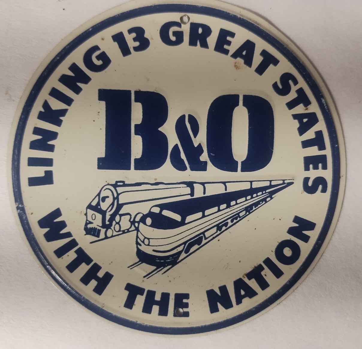 Post Cereal metal railroad signs. Buyer choice.