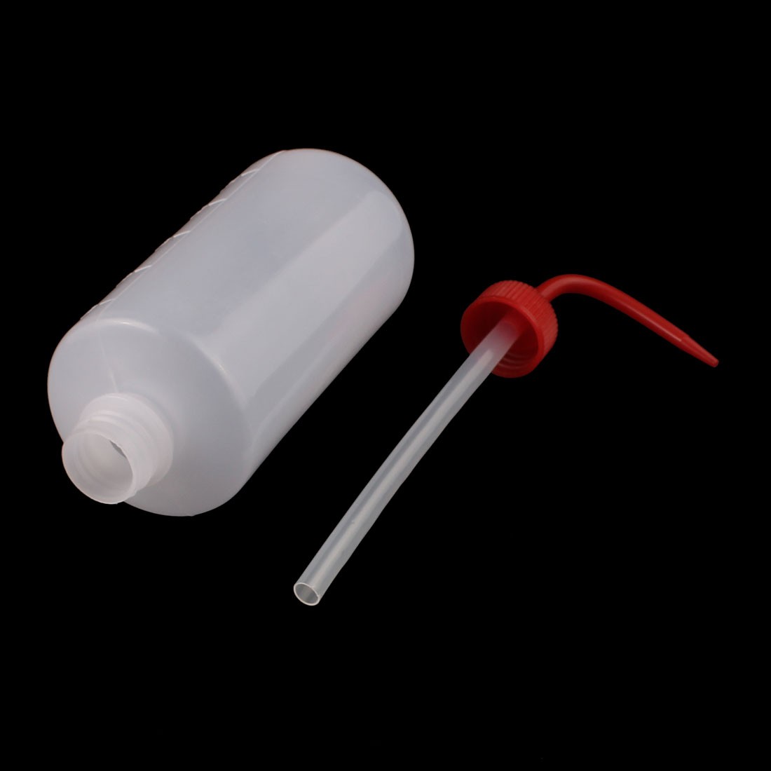 2pc 500ml Plastic. Dia 2mm pointed spout soft bottle elbow succulent watering