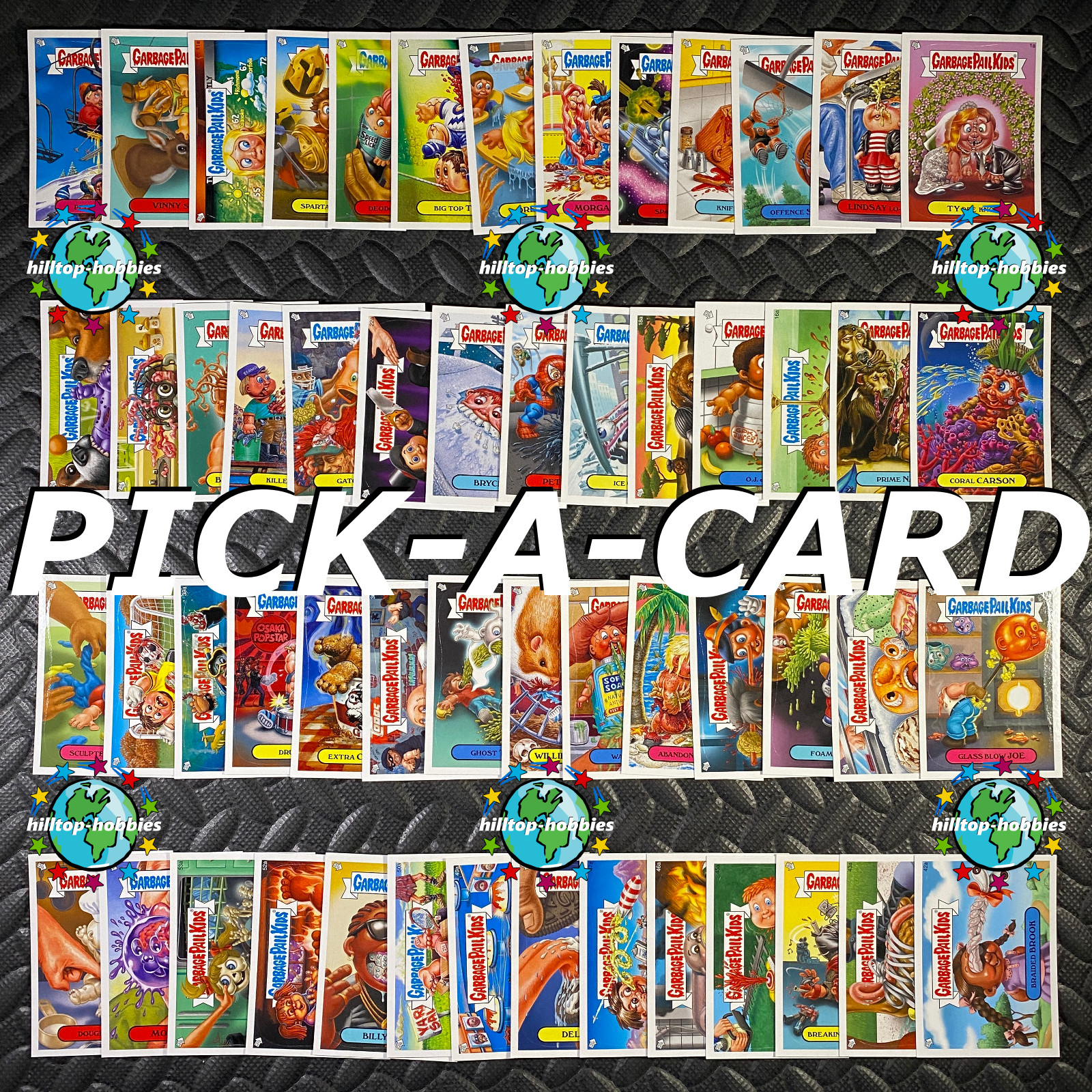 GARBAGE PAIL KIDS 2008 ANS7 ALL-NEW SERIES 7 PICK-A-CARD BASE STICKERS 7TH L@@K!