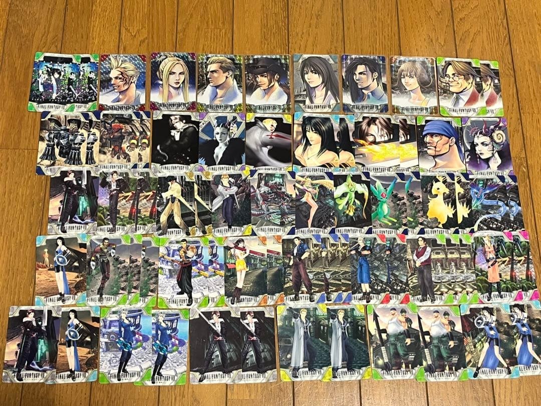 Final Fantasy VIII Carddass Masters Bulk Lot Trading Cards Rare Bundle