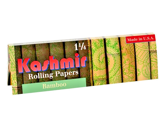 Kashmir Rolling Papers 1 1/4 BAMBOO PAPERS! *FREE USA Shipping*!