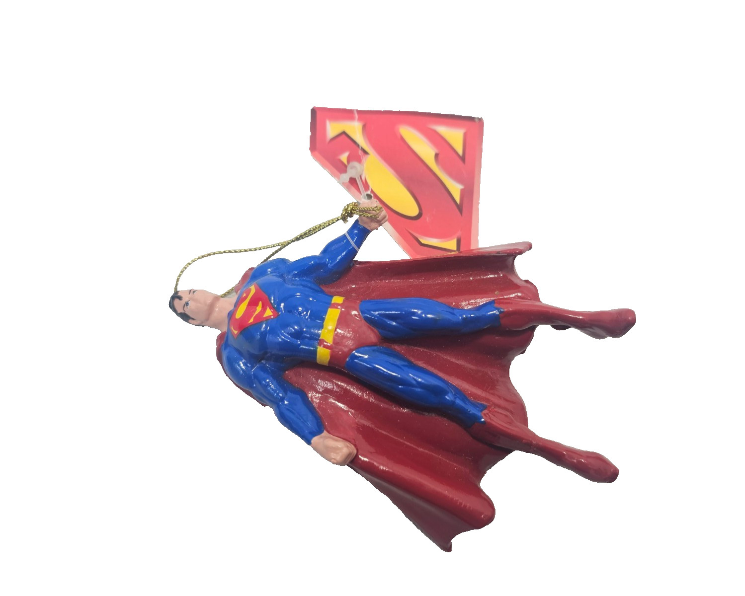 Kurt S. Adler Superman Christmas Ornament DC Comics Flying Hero New With Tags