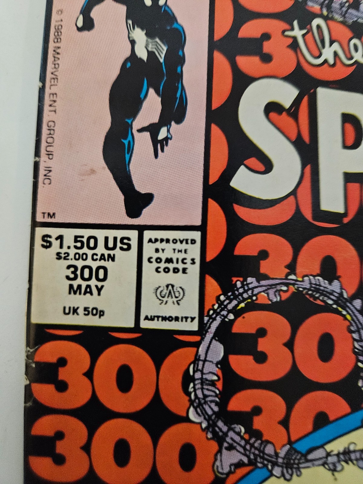 Amazing Spider-Man #300 -direct -1st appearance Venom -🔑 Todd McFarlane