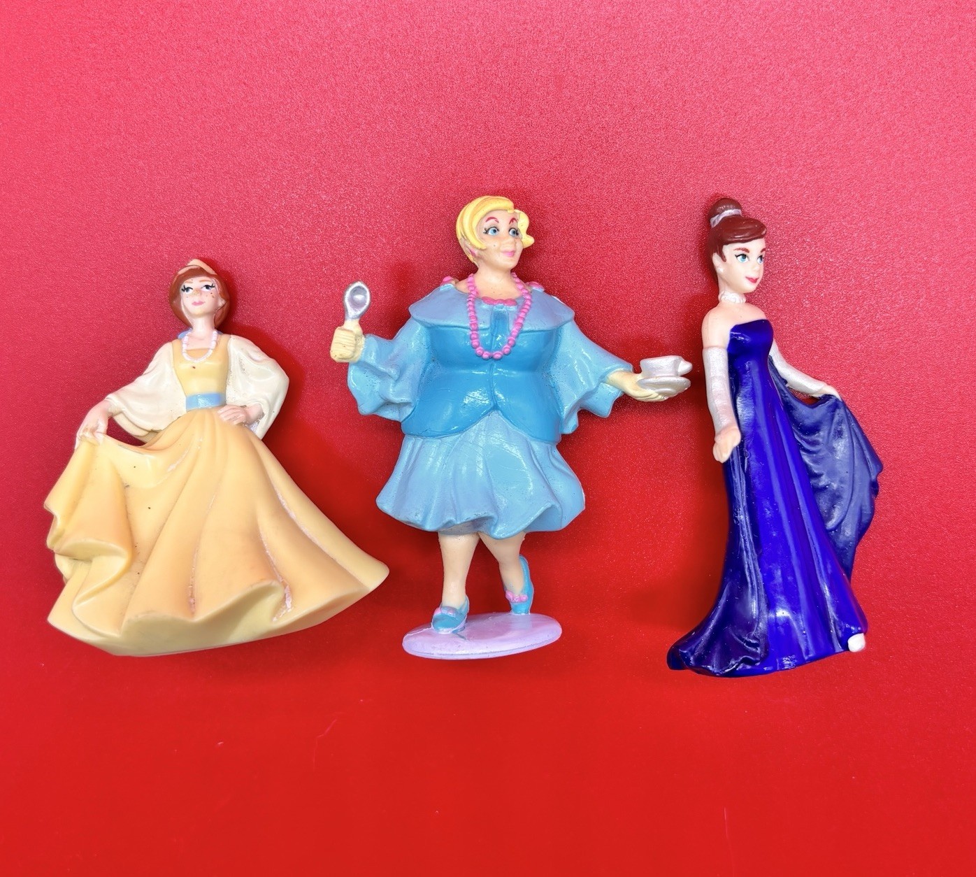 Vintage 1997 Galoob Anastasia Sophie Imperial Highness Anastasia PVC Figure Lot
