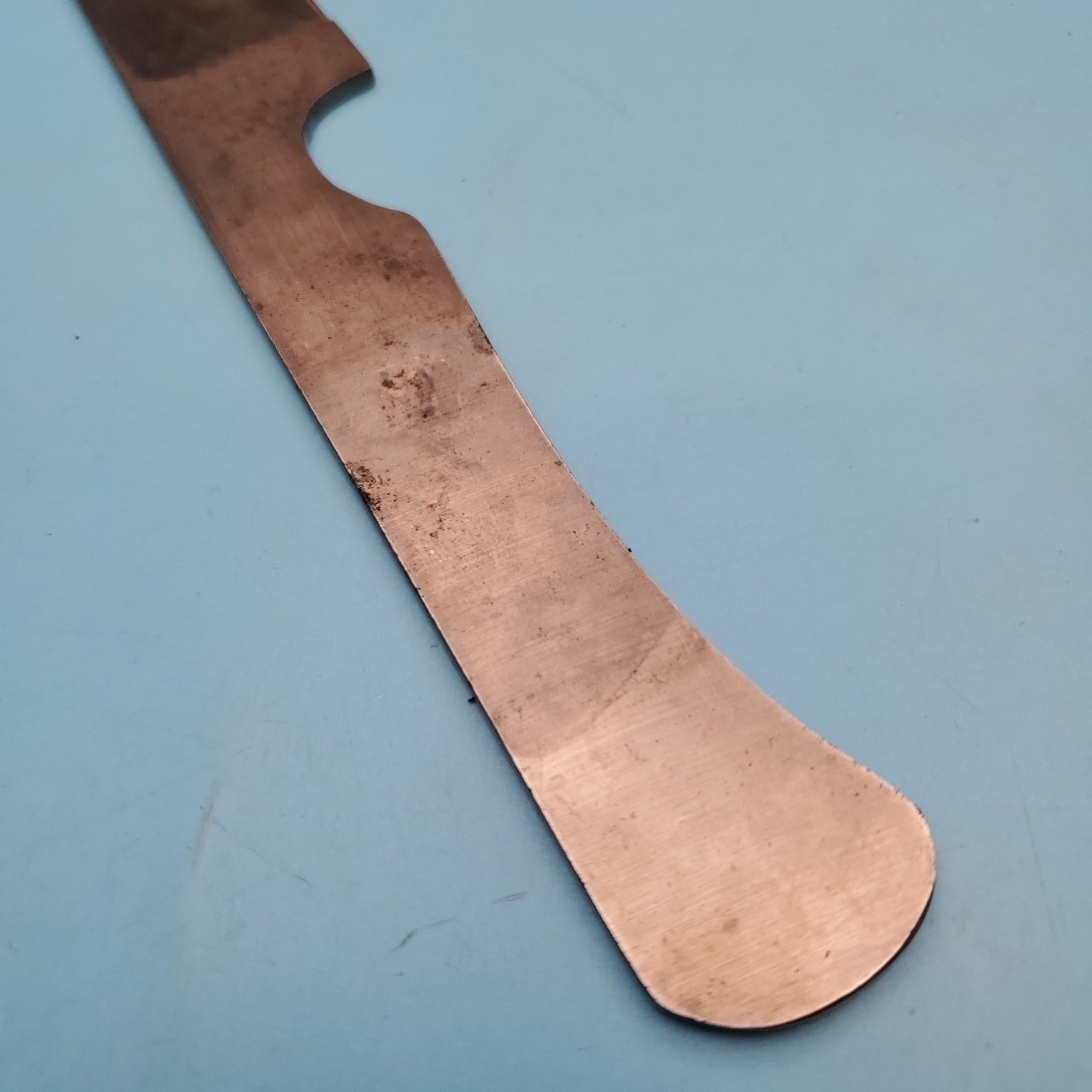 Fixed Blade Knife Blank 9″ DIY Knife Making Project Steel Blade